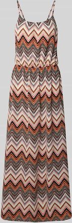 Only Tailliertes Maxikleid mit Allover-Muster Modell WINNER in Hazel, Gr&ouml;&szlig;e 38