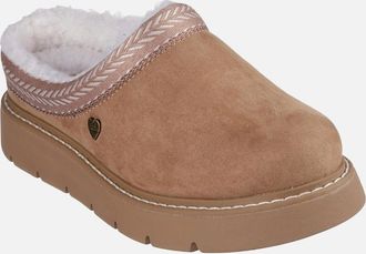 Skechers Womens Skechers Womens BOBS Keepsakes Lite Vegan Suede Mule - Brown - Size: 4