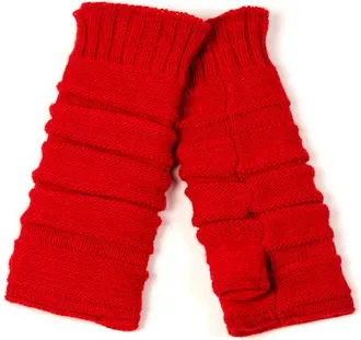 Nirvanna Designs Reverse Step Handwarmers in Lipstick at Nordstrom