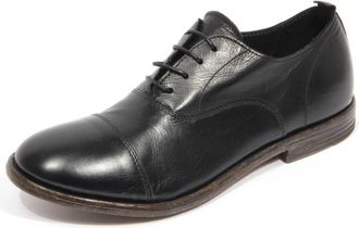 Moma Vintage Lace-Up Schoenen Capalbio Nero - Heren - Nette schoenen - Zwart - 40 1/2 EU - Schoenen
