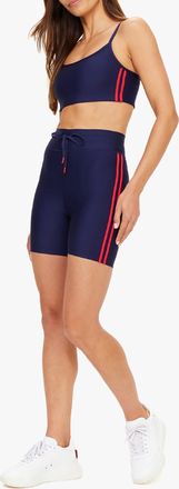 The Upside Top Oxford, Womens, Navy Blue