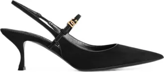 Dolce & Gabbana Black Slingback Pumps