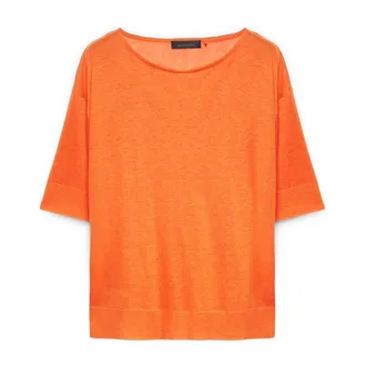 Elena Miro Donna, Top, Arancione, M, new