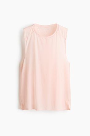 H&M Sports Vest Top With Drymove in Blush at Nordstrom, Size Xx-Large