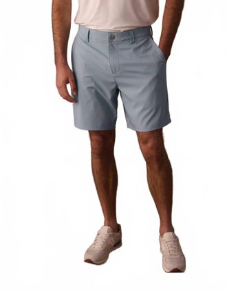 The Normal Brand Everyday Hybrid Short In Blue Fog