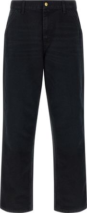 Carhartt Work in Progress Single Knee Pantaloni Nero-Uomo