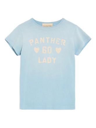 Valentino Garavani Blue Cotton T-Shirt