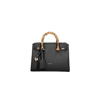 Liu Jo Handbags, female, Black, Size: ONE SIZE Melek Satchel