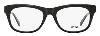 Ermenegildo Zegna EZ5283 Thin Profile Rectangular Eyeglasses - Black