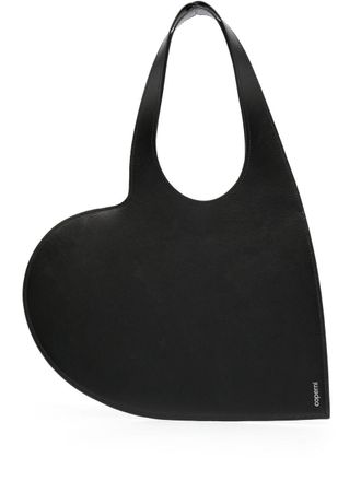 Coperni Shopper met hartvorm - Zwart
