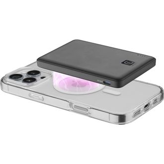 Cellularline Cellularline Power Bank Magsafe 5000 Power Bank Magsafe 5.000 Es El Cargador Inal&aacute;mbrico Y Port&aacute;til Con Tecnolog&iacute;a Magsafe De 7.5w. Gracias A Su Dise&ntilde;
