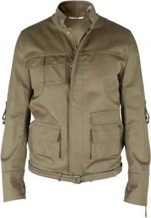 Valentino Garavani Heren, Jassen, Beige, Maat: M Katoen