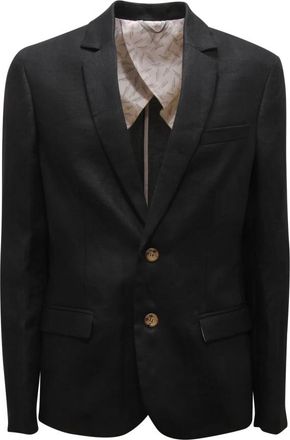 Imperial Giacca in lino Jz3Bfrc - - Jackets - Uomo - Nero - M