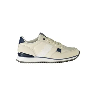 Napapijri White Polyurethane Men Mens Sneaker