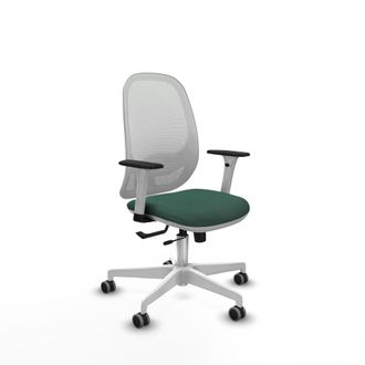 Piqueras y Crespo Silla Piqueras Y Crespo Cilanco Blanco Soporte Lumbar Ajustable