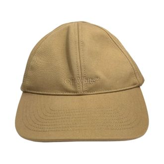 Off-white Hats & Caps, male, Beige, ONE SIZE, SMR Logo Baseball Cap