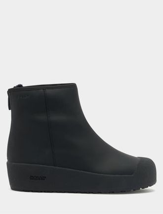 Bally Curling Snow Bootie in Leather in Black at Nordstrom, Size 41
