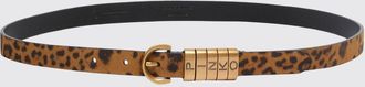 Pinko Cintura animalier con logo Pinko