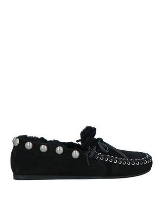 Isabel Marant Leather Slip-On Shoes − Sale: up to −81