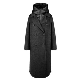 Bomboogie Copenaghen Coat - - Coats - Donna - Nero - M