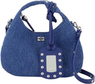 Ganni Mujer, Bolsos, Azul, Talla: ONE Size