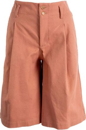 Chloé Shorts con pieghe - Rosa