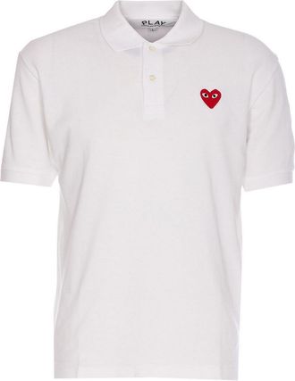 Comme Des Gar&ccedil;ons White Polo