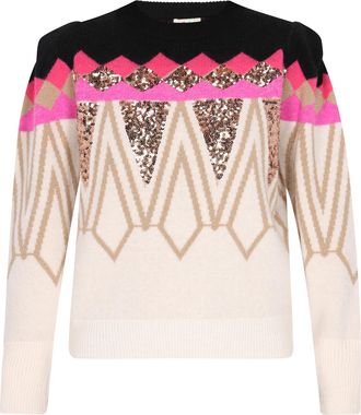 Izia Jumper Dames Roze Veelkleurig