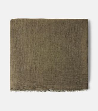 Maison de Vacances Linen throw