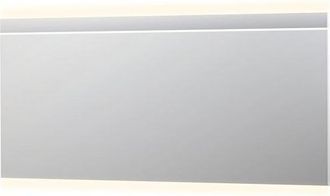 Bernacchini SP6 Spiegel - 180x4x80cm - LED horizontaal - boven en onder - colour changing - dimbaar - aluminium Zilver