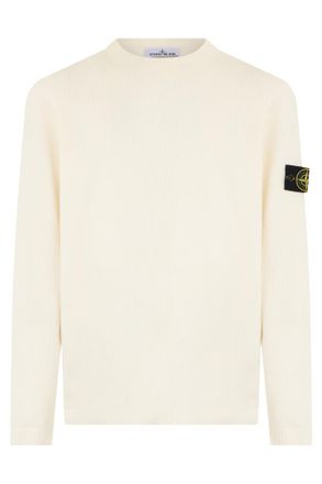 Stone Island Off White Logo Sweater