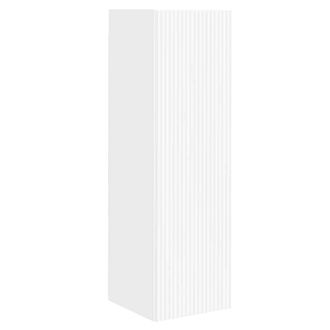 vidaXL Mobile Tv Da Parete 30 X 31 X 100 Cm Bianco Vidaxl