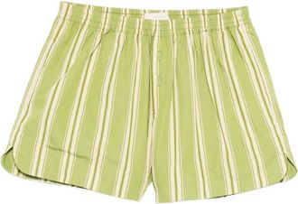 Faithfull The Brand Striped Button Shorts