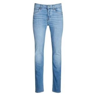 7 For All Mankind Slim-fit Jeans, male, Blue, Size: W36 Slimmy Raincloud