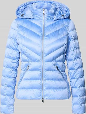 Beaumont Amsterdam Taillierte Steppjacke mit Zweiwege-Rei&szlig;verschluss Modell ANYA in Hellblau, Gr&ouml;&szlig;e 34