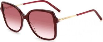 Carolina Herrera Pink Gradient Square Ladies Sunglasses HER 0179/S 06K3/3X 55