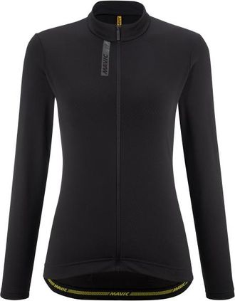 Mavic Aksium Thermo Jersey Velotrikot f&uuml;r Damen | schwarz