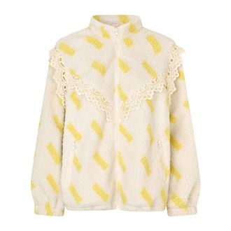 Lollys Laundry Faux Fur & Shearling Jackets, female, Yellow, Size: XL Faux Fur Shearling Jackets