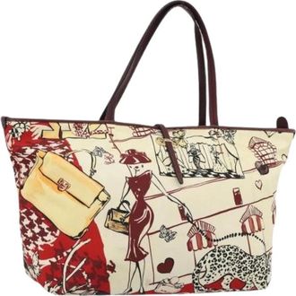 Ferragamo Pre-owned Tote Bag - Dames - Vintage Shopper - Veelkleurig - ONE Size - Leer - Vintage