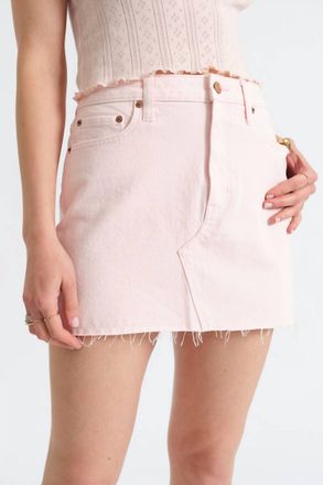 Daze Malibu Mid Waist Mini Skirt In Pink
