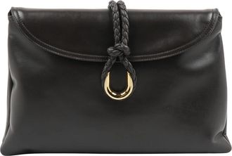 Bottega Veneta Liberta Schoudertas - Dames - Clutches - Bruin - ONE Size - Leer - Tassen