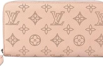 Louis Vuitton Pre-owned Wallets, female, Pink, Size: ONE SIZE Pre-owned Long Zippy Wallet
