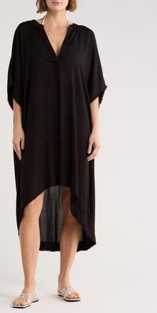 Elan Cover-Up Tunic Dress in Black at Nordstrom Rack