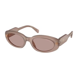 Miu Miu MU C01S Zonnebril - Dames - Accessoires - Roze - Maat: 53 MM Polyamide