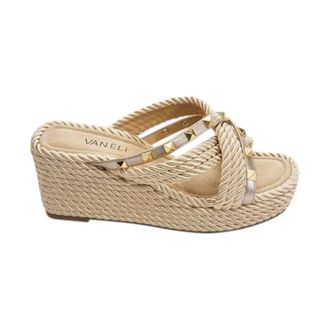 Vaneli Womens Clem Sandals In Champagne