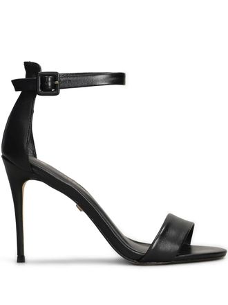 Carrano 105mm leather sandals - women - Leather/Leather/Calf Leather - 36 - Black