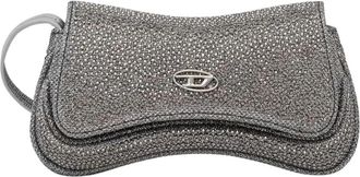 Diesel Play Small Crossbody Bag - Dames - Schoudertassen - Grijs - ONE Size - Katoen - Tassen