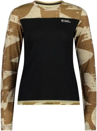 Mons Royale Diversion Merino Bike Jersey L/S Velotrikot f&uuml;r Damen | schwarz