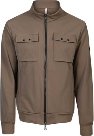 PMDS Premium Mood Denim Superior Biko Softshell Jas - Heren - Bomber jackets - Bruin - 2XL - Polyester - Jassen