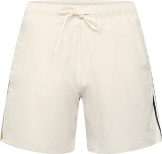 HUGO BOSS Heren zwembroek met Boss Iconic Logo in wit